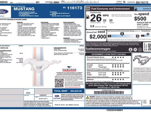 Used 2025 Ford Mustang Coupe image 6