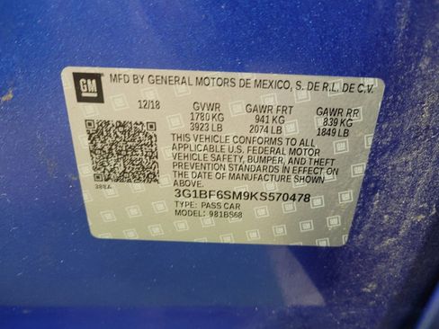 Used 2019 Chevrolet Cruze Premier w/ Sun And Sound Package FWD image 33