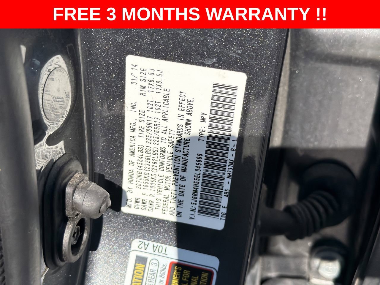 Used 2014 Honda CR-V EX image 24
