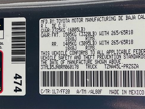 Certified 2024 Toyota Tacoma SR5 image 29