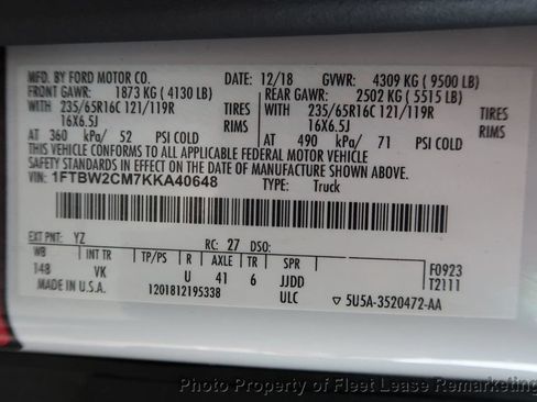 Used 2019 Ford Transit 350 148 Medium Roof RWD image 14