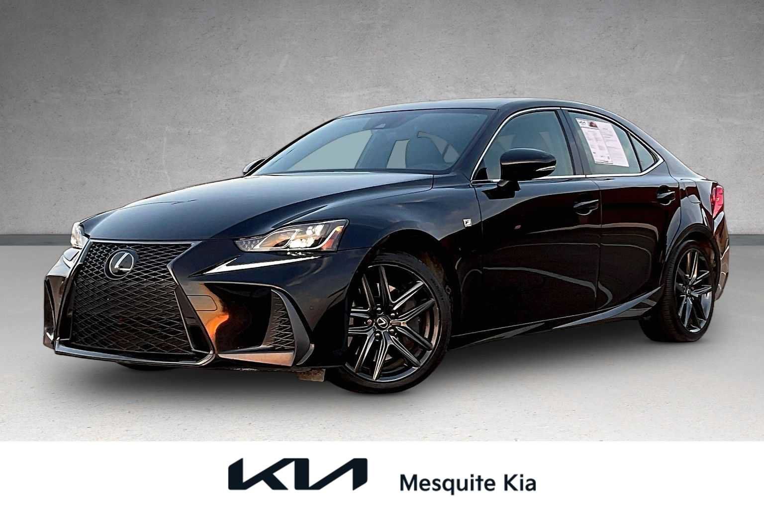 Used 2020 Lexus IS 300 F Sport w/ Blackline Edition AWD/4WD image 1