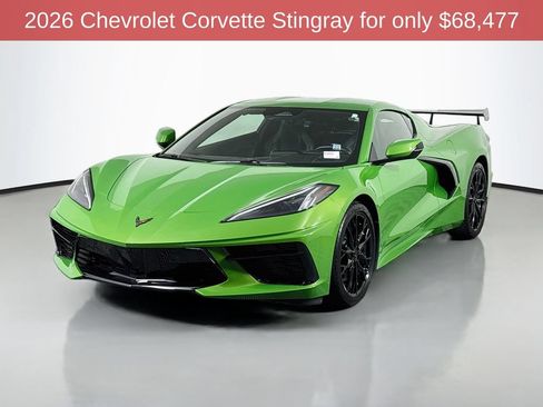 Used 2026 Chevrolet Corvette Stingray Coupe w/ 1LT RWD image 3
