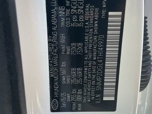 Certified 2026 Hyundai Santa Fe SEL AWD/4WD image 28