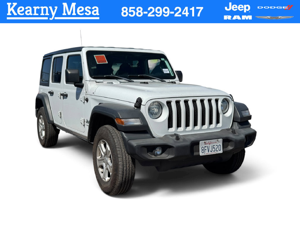 Used 2018 Jeep Wrangler Unlimited Sport S AWD/4WD image 1