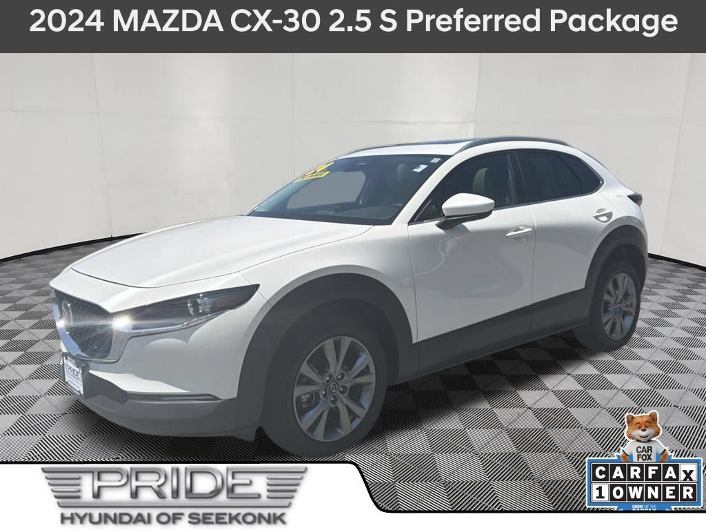 Used 2024 MAZDA CX-30 AWD 2.5 S w/ Preferred Package image 1