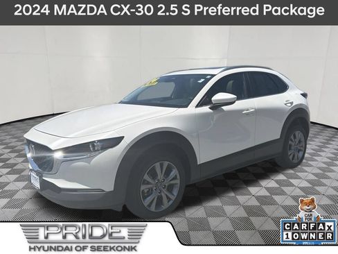 Used 2024 MAZDA CX-30 AWD 2.5 S w/ Preferred Package image 1