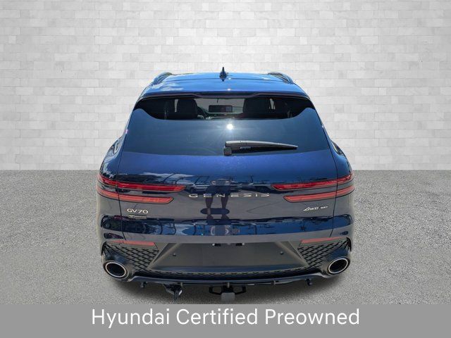 Used 2025 Genesis GV70 3.5T Sport w/ Sport Advanced Package AWD/4WD image 3