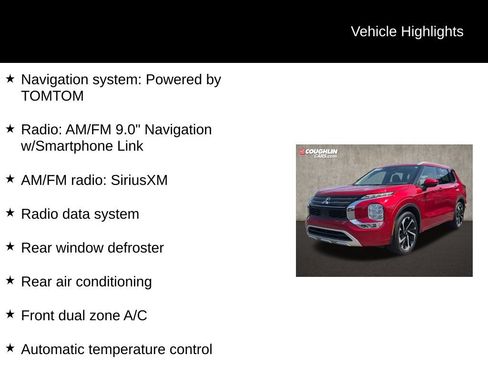 Used 2022 Mitsubishi Outlander SEL AWD/4WD image 2