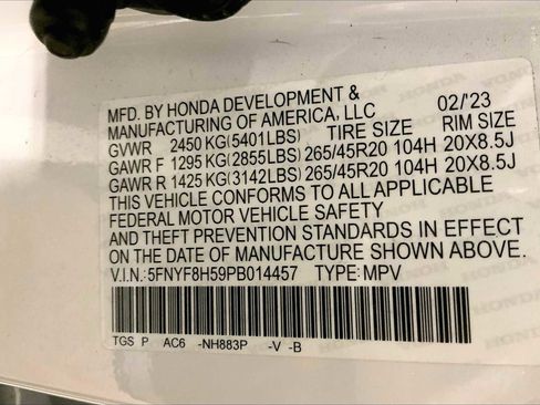 Used 2023 Honda Passport EX-L image 33