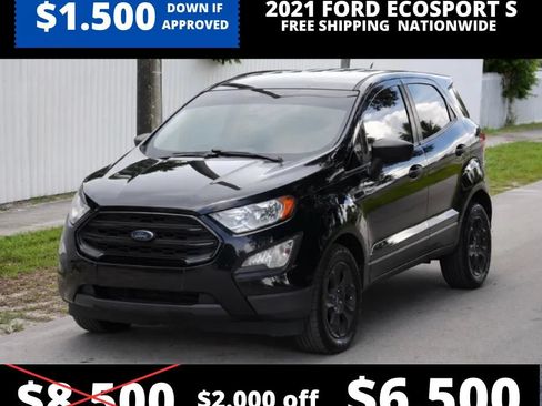 Used 2021 Ford EcoSport S FWD image 1