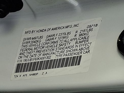 Used 2019 Acura TLX w/ Technology & A-SPEC Pkg image 26