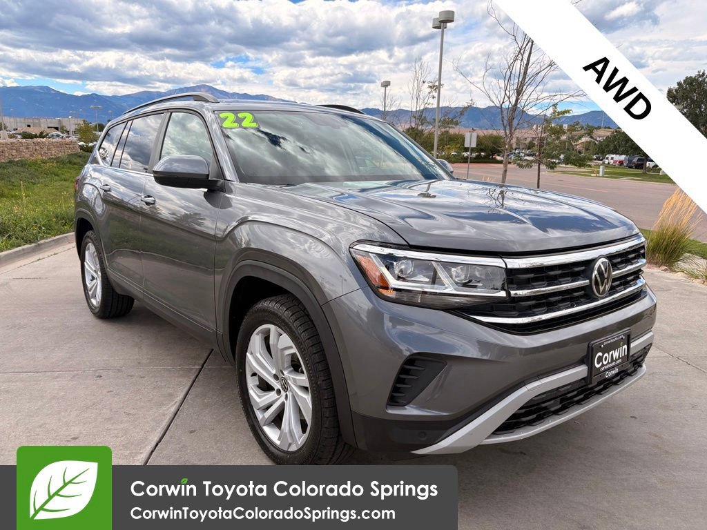 Used 2022 Volkswagen Atlas SE AWD/4WD 360° Tour
