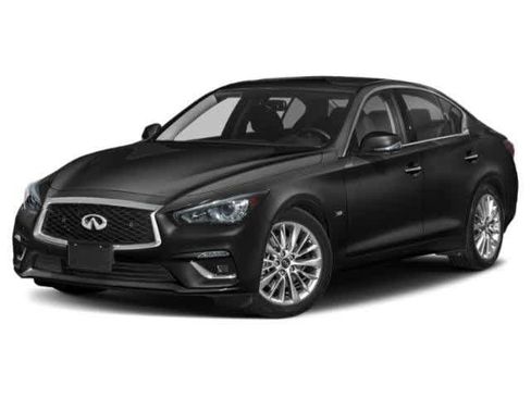 Used 2021 INFINITI Q50 Luxe w/ Seat & Sound Package AWD/4WD image 1