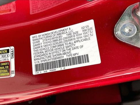 Certified 2025 Honda Odyssey Sport-L image 33
