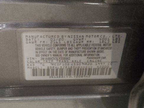 Used 2020 Nissan Sentra SV FWD image 33