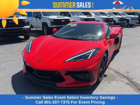 Used 2023 Chevrolet Corvette Stingray Premium Cpe w/ Z51 Performance Package RWD image 2