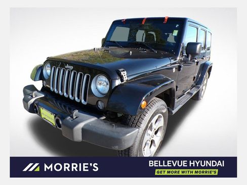 Used 2017 Jeep Wrangler Unlimited Sahara AWD/4WD image 1