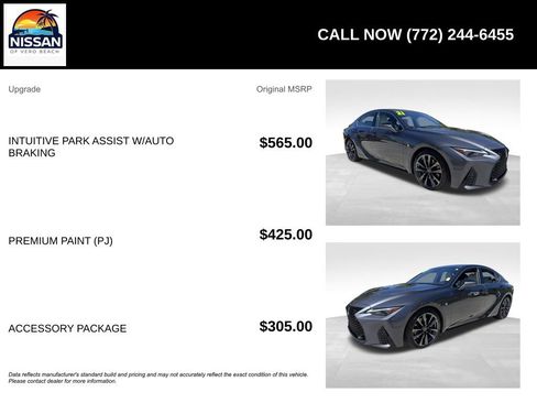 Used 2021 Lexus IS 350 F Sport w/ Accessory Package image 6