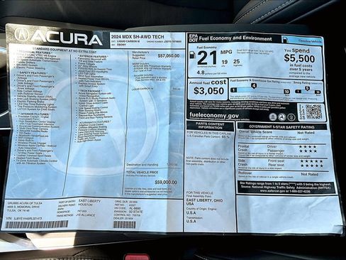 Used 2024 Acura MDX SH-AWD w/ Technology Package image 26