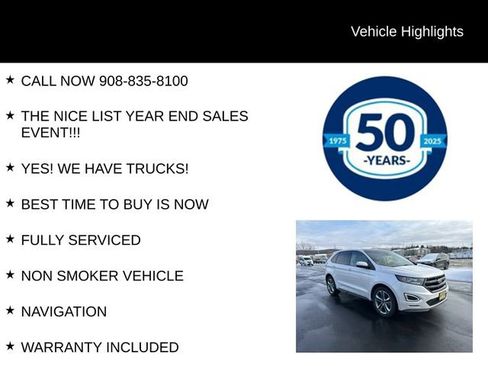 Used 2016 Ford Edge Sport w/ Equipment Group 401A image 5