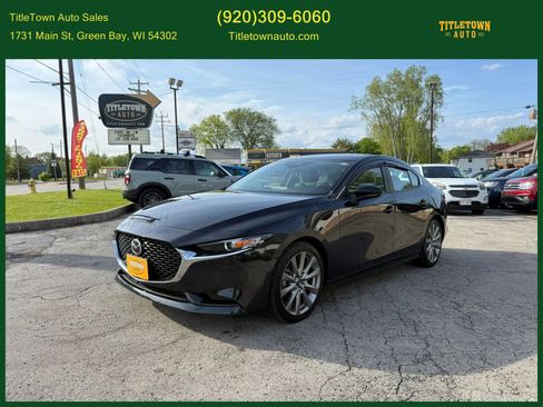 Used 2019 MAZDA MAZDA3 Sedan w/ Preferred Package FWD image 1