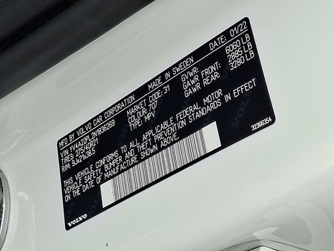 Certified 2022 Volvo XC90 T6 Inscription w/ Climate Package image 26