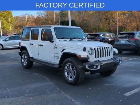 Certified 2021 Jeep Wrangler Unlimited Sahara image 7