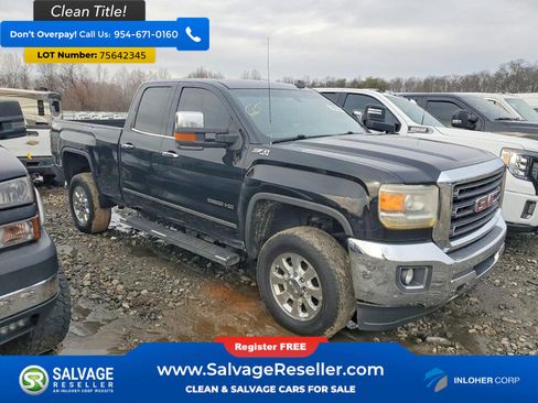 Used 2015 GMC Sierra 2500 SLT w/ Snow Plow Prep Package image 5