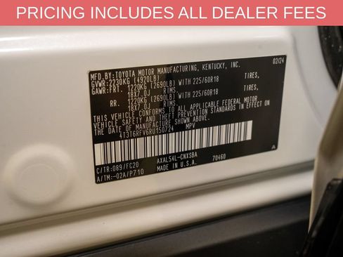 Certified 2024 Toyota RAV4 SE AWD/4WD image 19