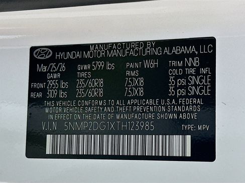 New 2026 Hyundai Santa Fe SEL AWD/4WD image 29