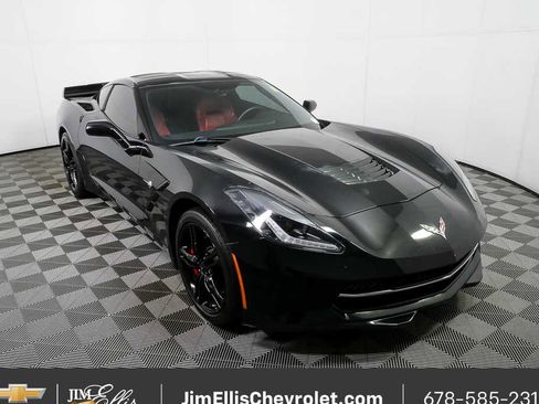Used 2017 Chevrolet Corvette Stingray Coupe w/ 1LT image 1