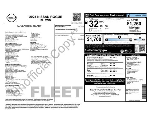 Used 2024 Nissan Rogue SL FWD image 48