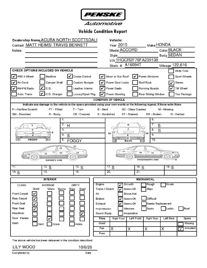 Used 2015 Honda Accord EX image 22