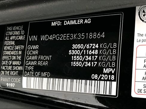 Used 2019 Mercedes-Benz Metris Passenger image 22