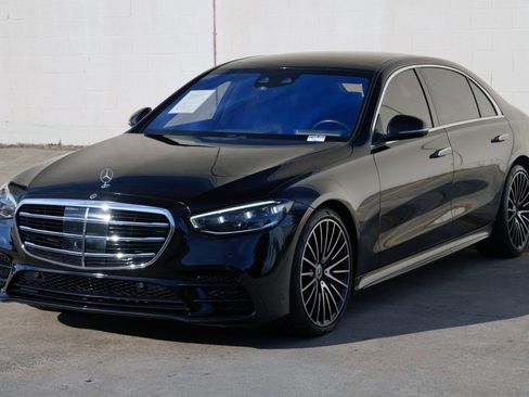 Used 2021 Mercedes-Benz S 580 4MATIC Sedan w/ AMG Line image 54