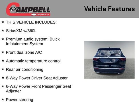 Used 2023 Buick Enclave Essence w/ LPO, Floor Liner Package image 5