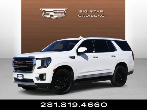 Used 2022 GMC Yukon SLT w/ SLT Premium Package image 1