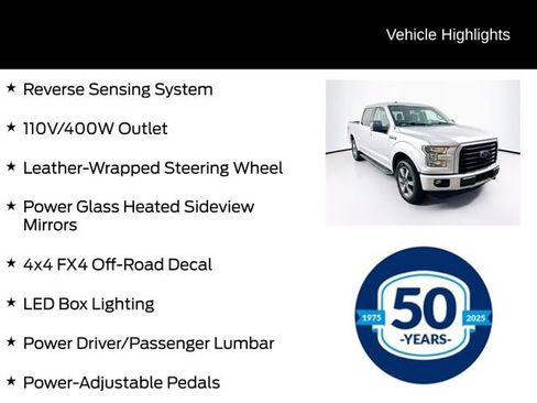 Used 2015 Ford F150 XLT w/ Equipment Group 302A Luxury image 16