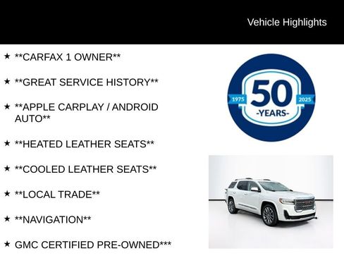 Used 2023 GMC Acadia Denali w/ Denali Ultimate Package image 5