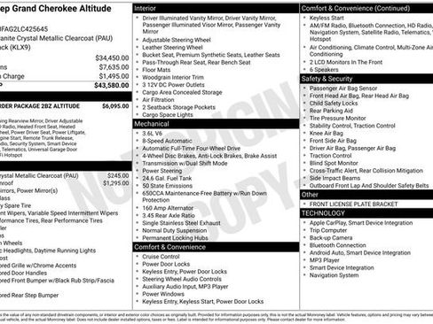 Used 2020 Jeep Grand Cherokee Altitude image 6