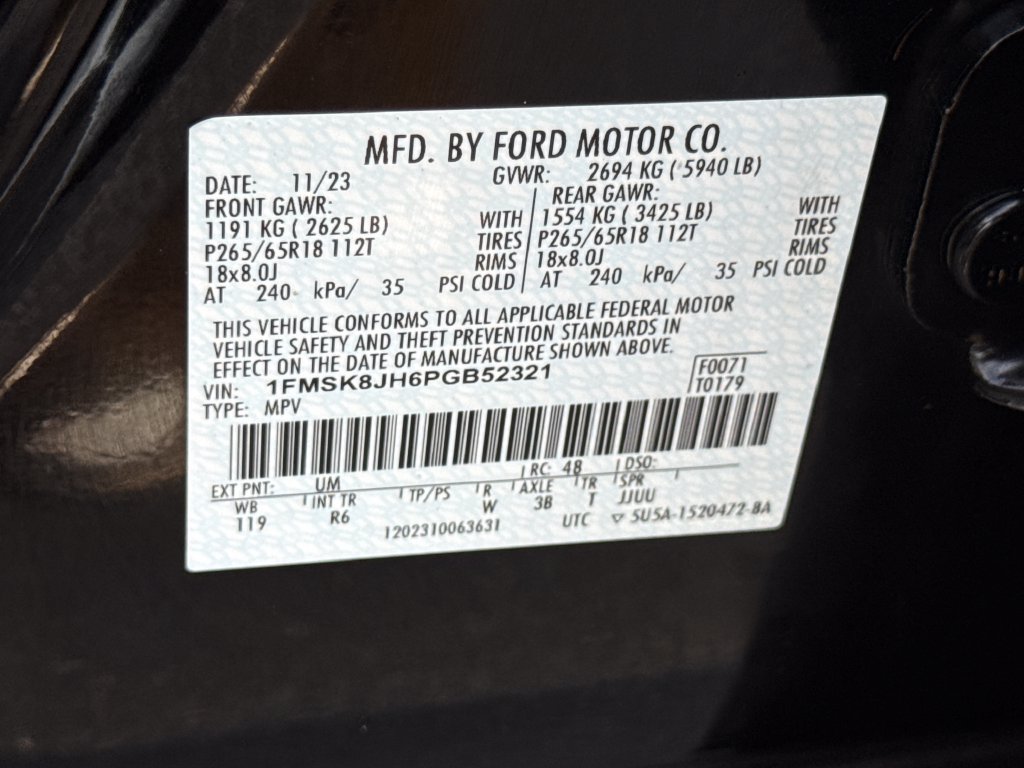 Used 2023 Ford Explorer Timberline AWD/4WD image 30