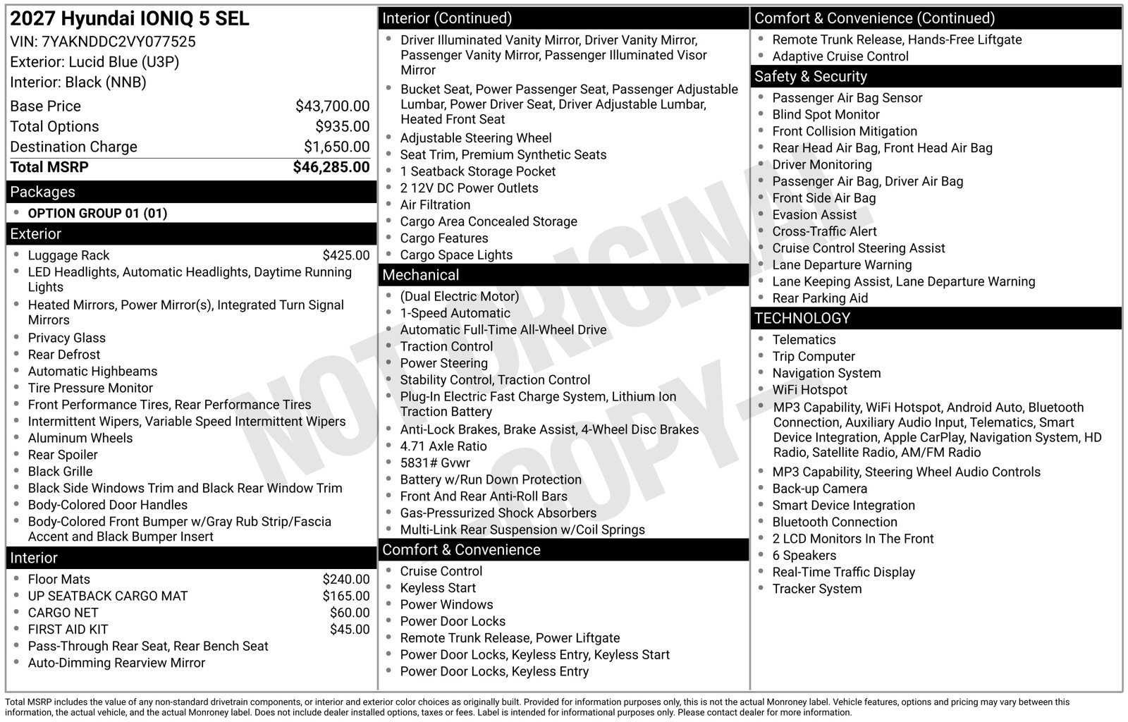 New 2027 Hyundai Ioniq 5 SEL AWD/4WD image 21