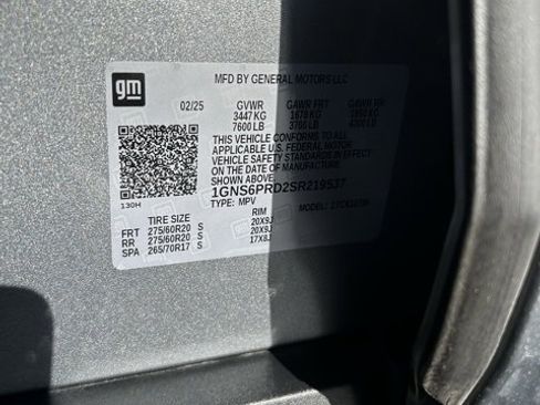 Used 2025 Chevrolet Tahoe Z71 image 19