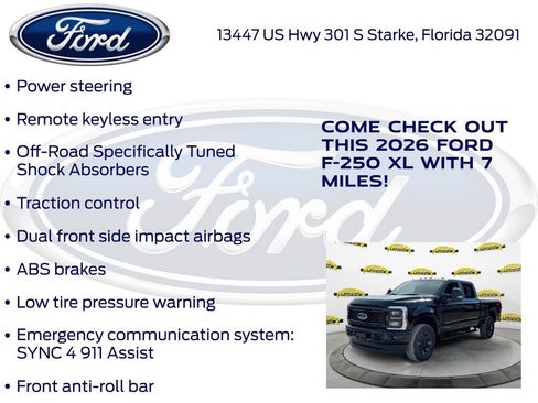 New 2026 Ford F250 XL w/ STX Appearance Package image 30