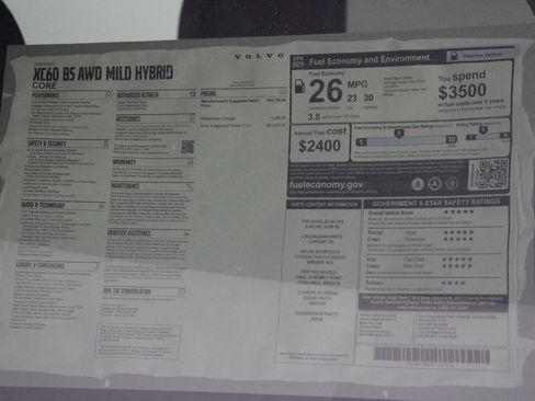 New 2026 Volvo XC60 B5 Core image 18