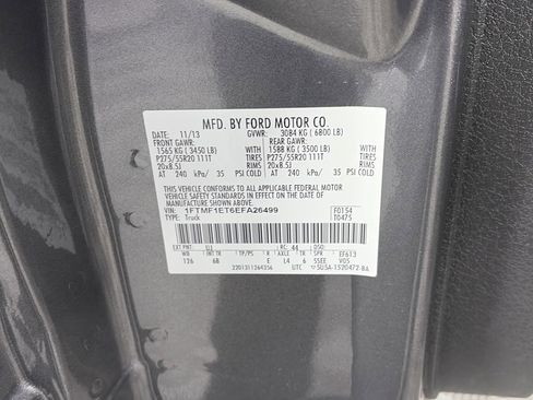 Used 2014 Ford F150 FX4 w/ FX Appearance Package image 9