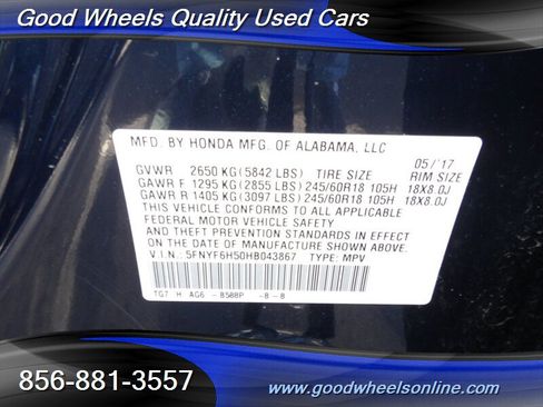 Used 2017 Honda Pilot EX-L image 38