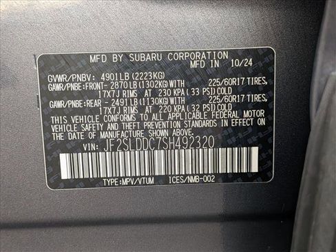 Certified 2025 Subaru Forester Premium image 24