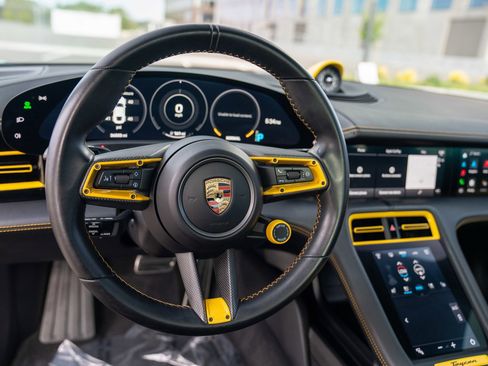 Certified 2021 Porsche Taycan Turbo S AWD/4WD image 13